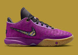 Nike lebron 20 purple/yellow