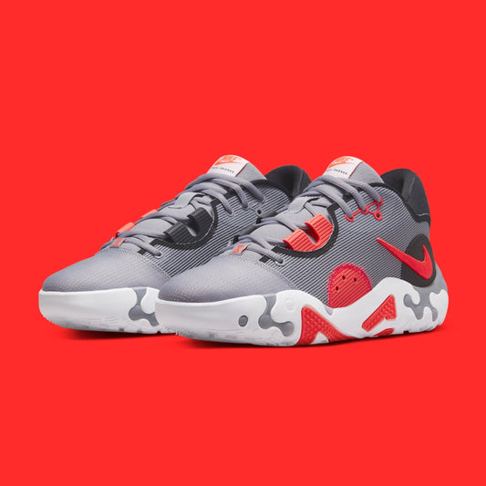 Nike PG6 grey and orange shoes