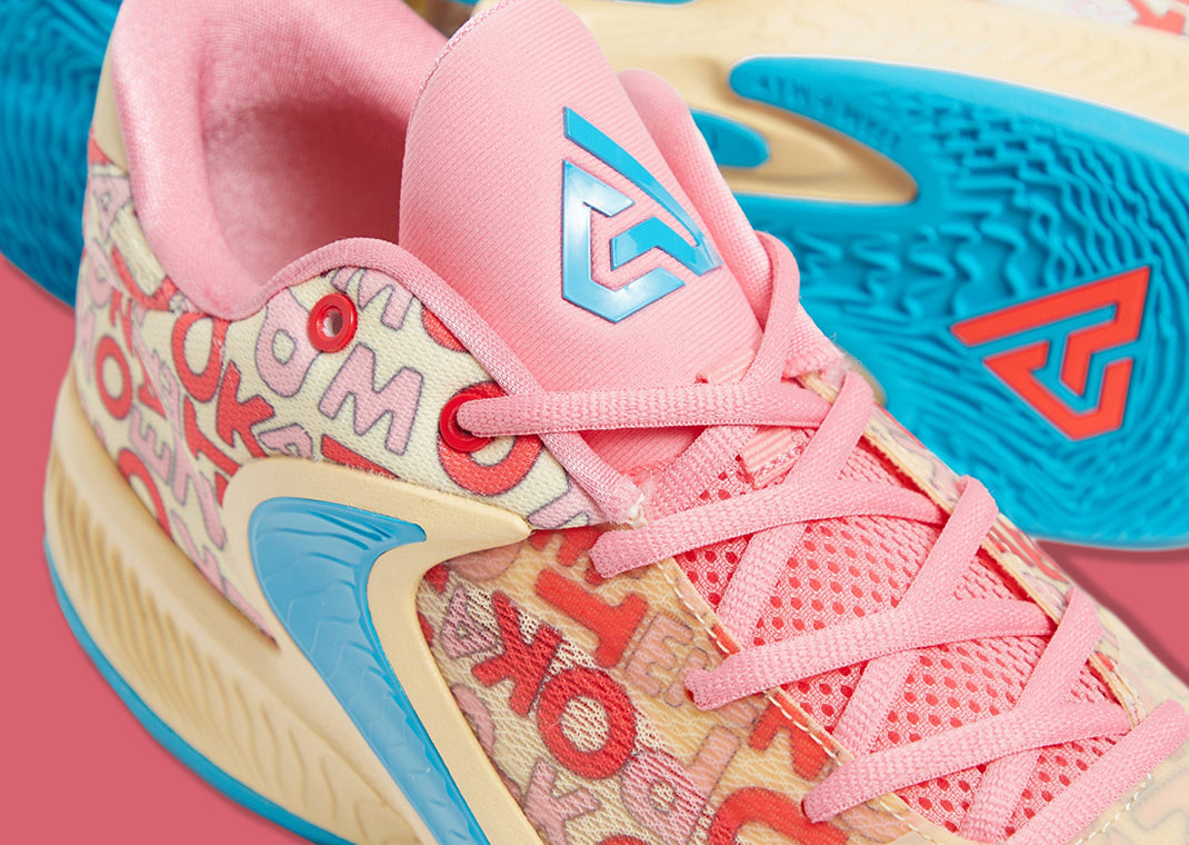 Nike Zoom Freak 4 letter bros vanilla lightning