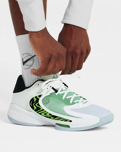 Nike Zoom Freak 4 white/green
