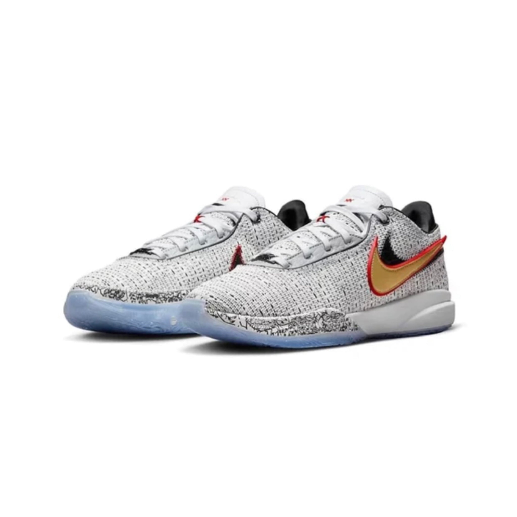 Nike lebron 20 white/blue
