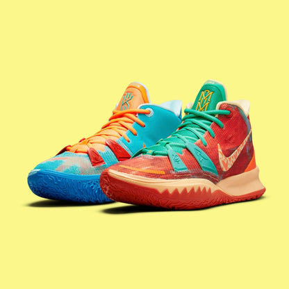 Nike Kyrie 7 orange/ blue