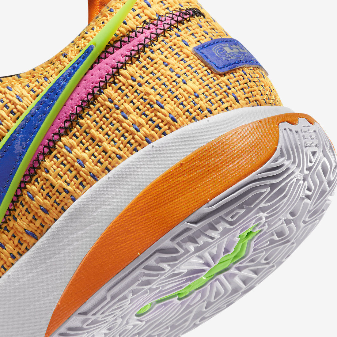 Nike lebron 20 yellow