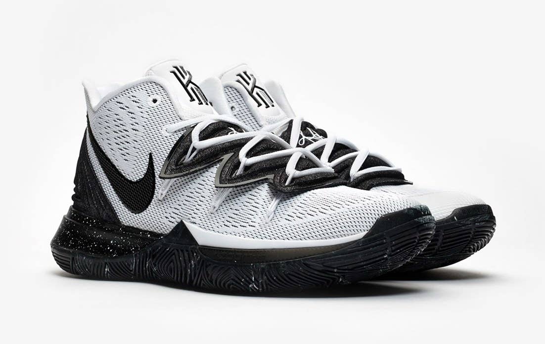 Nike Kyrie 5 black and white