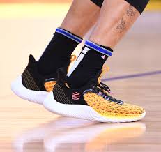 Under Armour Curry 9 generation Yellow