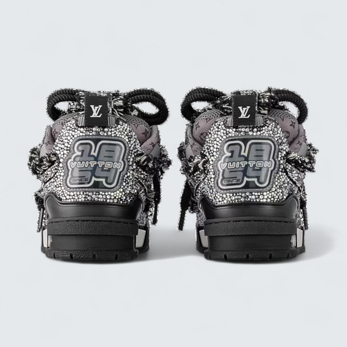 LV Skate Sneaker ‘Black Sparkle’