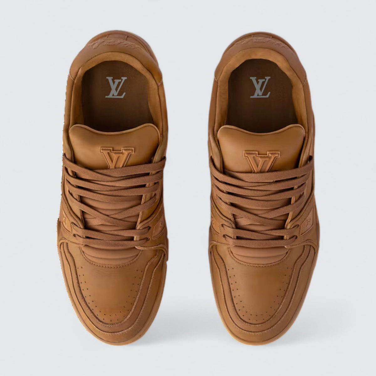 LV Trainer Distressed Sneaker 'Cognac'