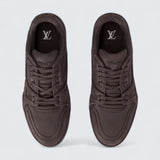 LV Trainer Distressed Sneaker 'Marron'