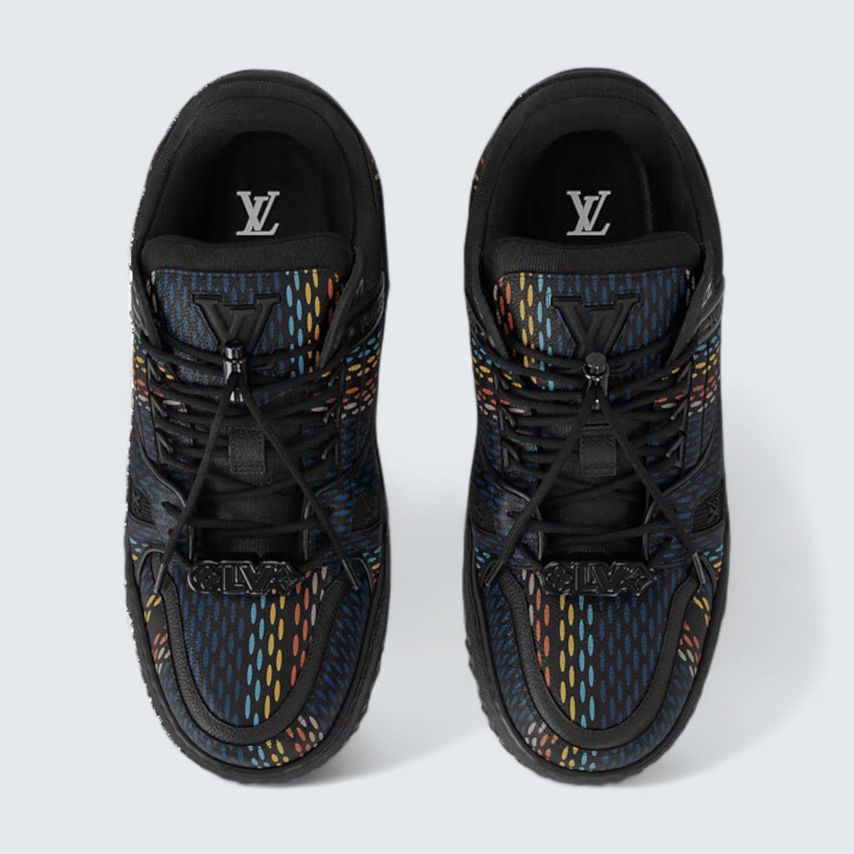 LV Trainer Maxi Sneaker 'Multicolor Damier'