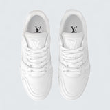 LV Trainer Distressed Sneaker 'White'
