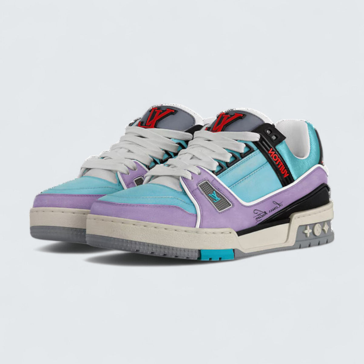 LV Trainer Sneaker 'Blue'