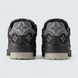 LV Trainer Sneaker 'Black Monogram Denim'