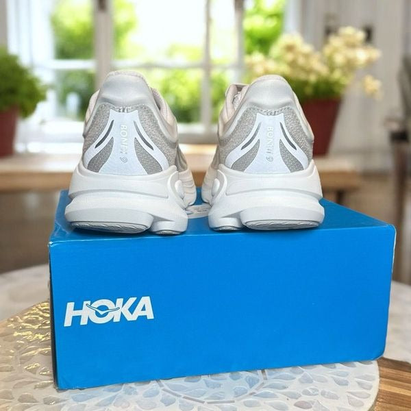 HOKA ONE ONE Bondi 9 Supportive Max Cushioned Road Running Shoes Women 9.5 Wide