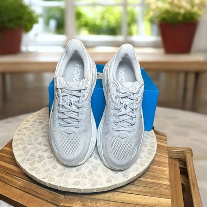 HOKA ONE ONE Bondi 9 Supportive Max Cushioned Road Running Shoes Women 9.5 Wide