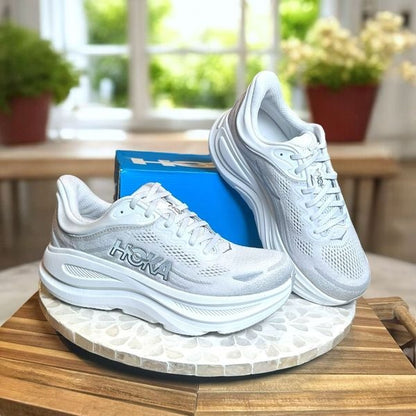 HOKA ONE ONE Bondi 9 Supportive Max Cushioned Road Running Shoes Women 9.5 Wide