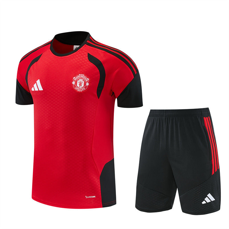 Manchester United 26/27 Training Set - Red (White Badge)