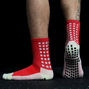 RED GRIP SOCKS