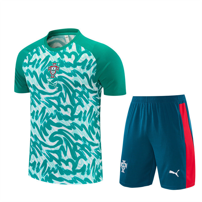 Portugal 26/27 Training Set - Green & White (Camo)