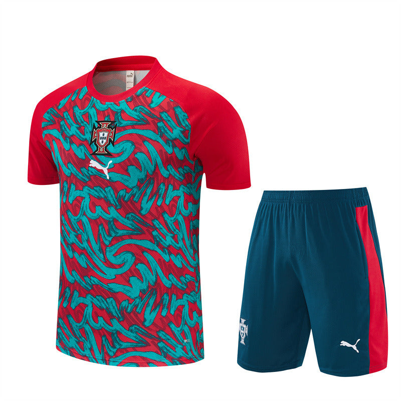 Portugal 26/27 Training Set - Red & Green (Camo)