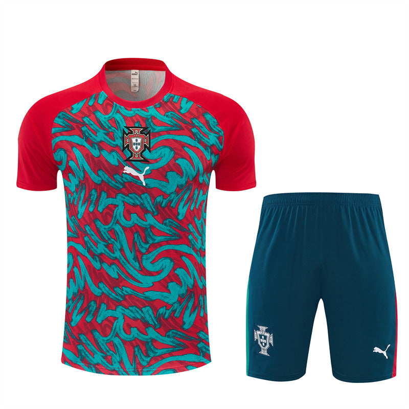 Portugal 26/27 Training Set - Red & Green (Camo)
