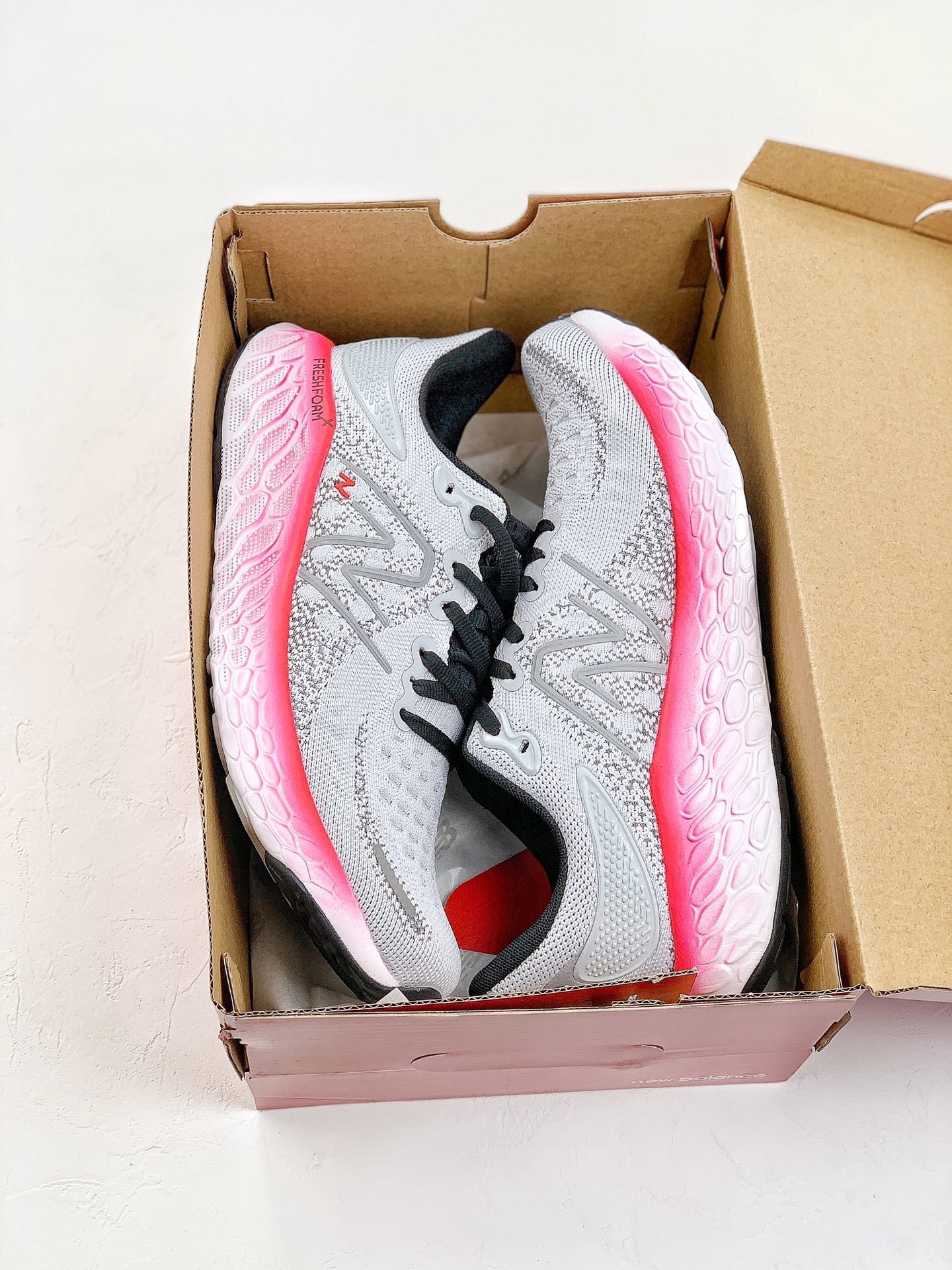 New Balance NB Fresh Foam Gray&Pink