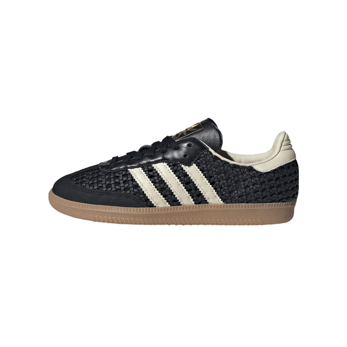 Adidas Samba OG Basketweave 'Black Cream White' Women