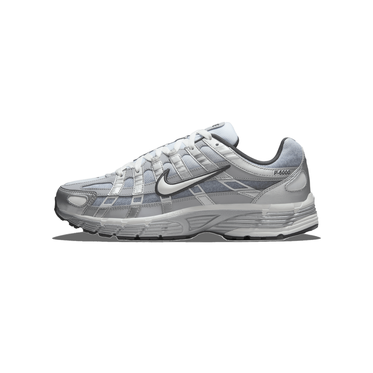 Nike P-6000 'Metallic Silver Summit White-Wolf Grey'