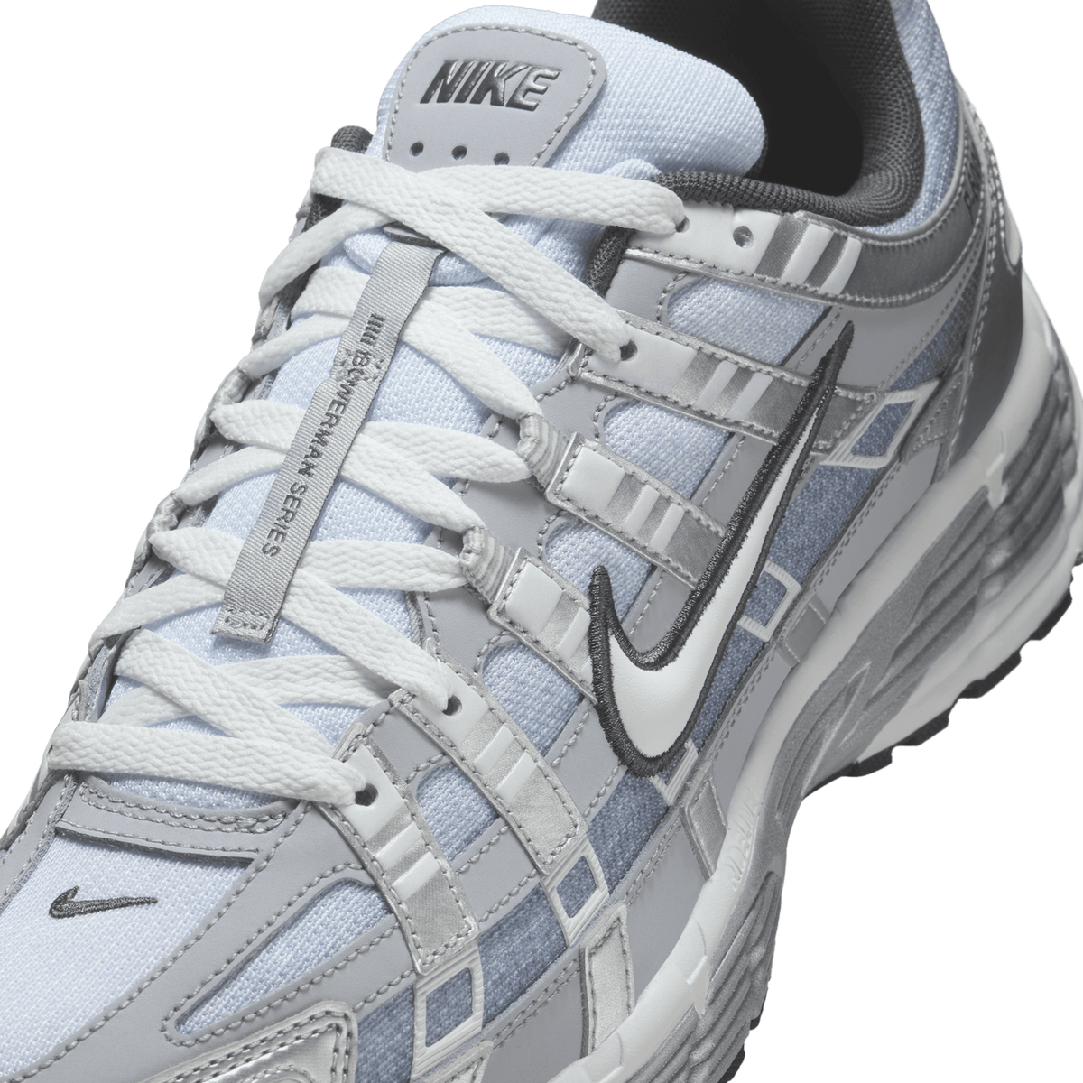 Nike P-6000 'Metallic Silver Summit White-Wolf Grey'