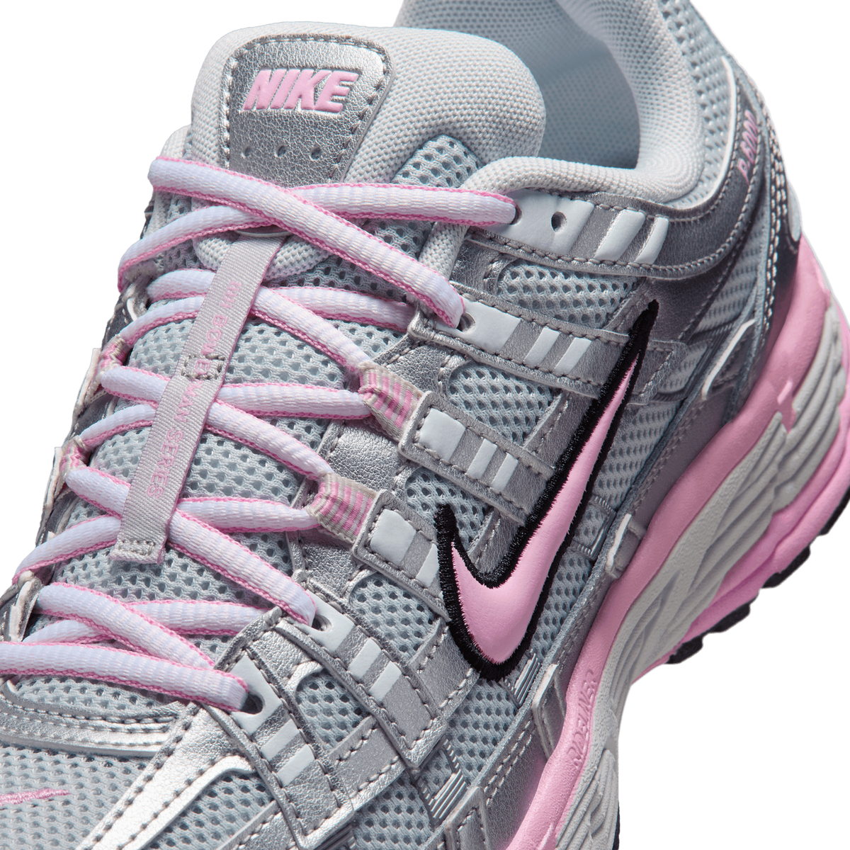 Nike P-6000 'Pink Rise Metallic Silver' Women