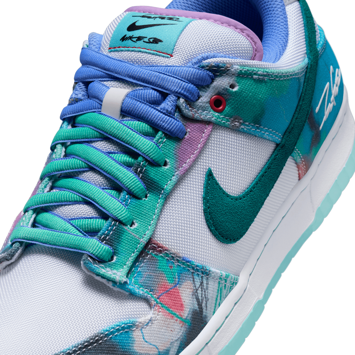 Nike SB Dunk Low 'Futura Laboratories Bleached Aqua'