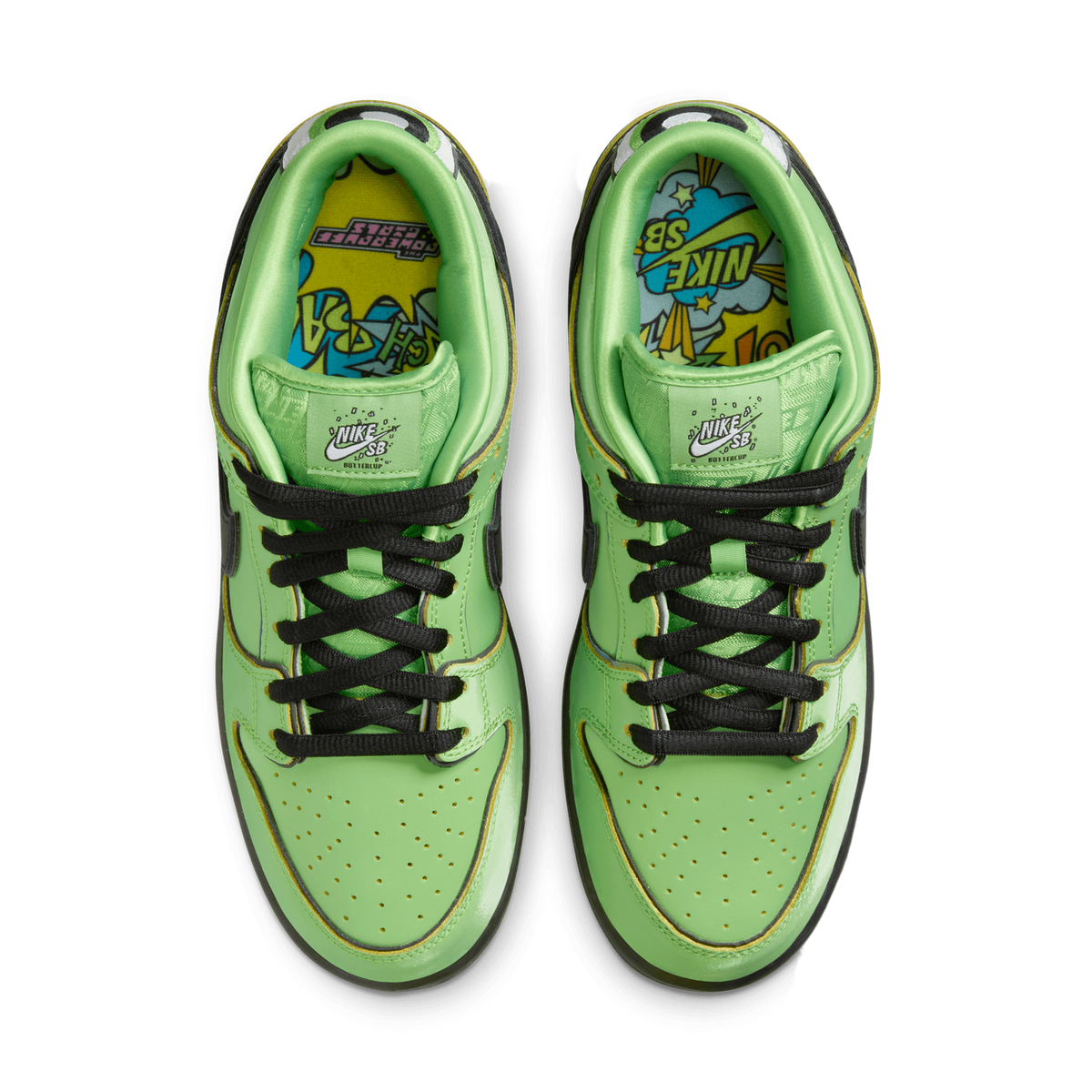 Nike SB Dunk Low The Powerpuff Girls 'Buttercup'