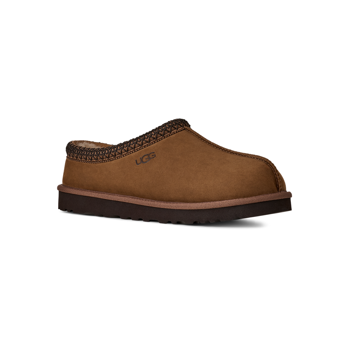 UGG Tasman II Nubuck Slipper 'Dark Chestnut'