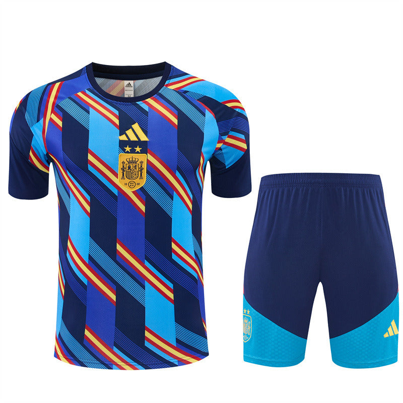 Spain 26/27 Training Set - Royal Blue (Camo, Two-Star)