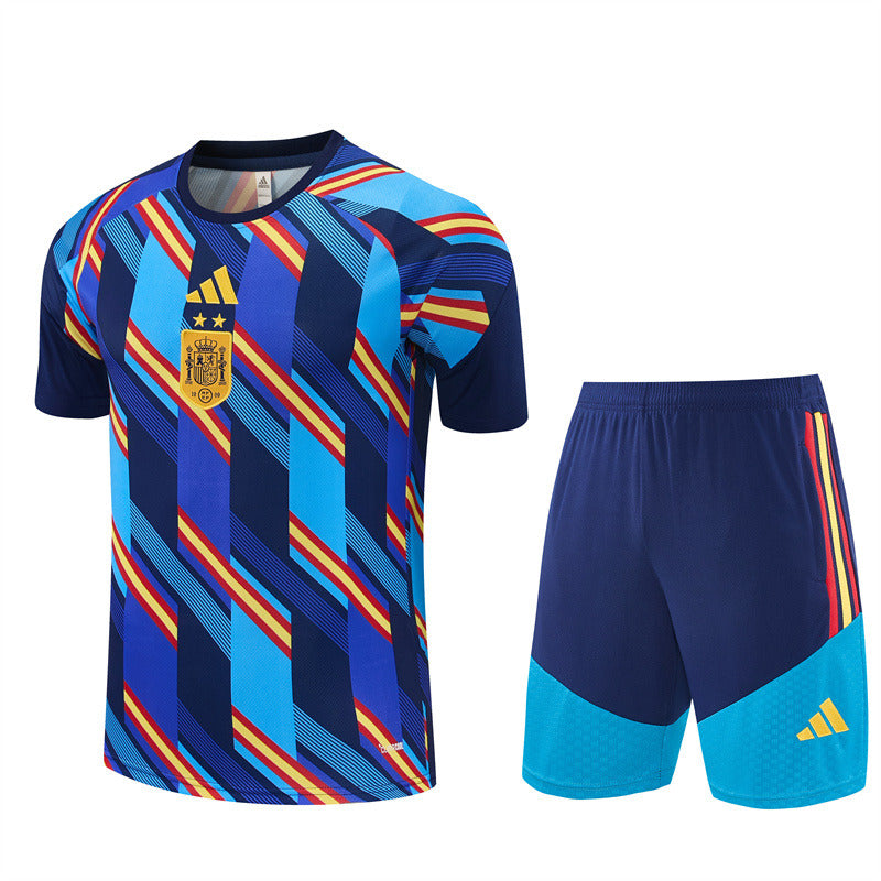 Spain 26/27 Training Set - Royal Blue (Camo, Two-Star)