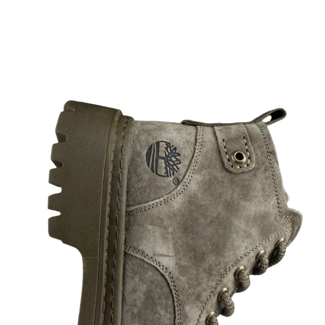 Timberland High Top Boots Grey Brown