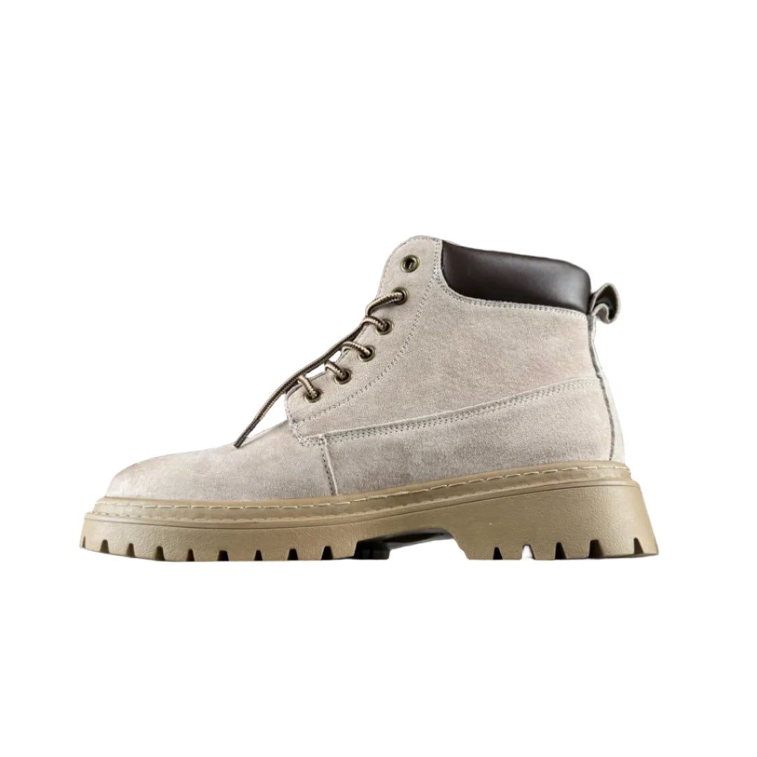 Timberland Light Beige Suede