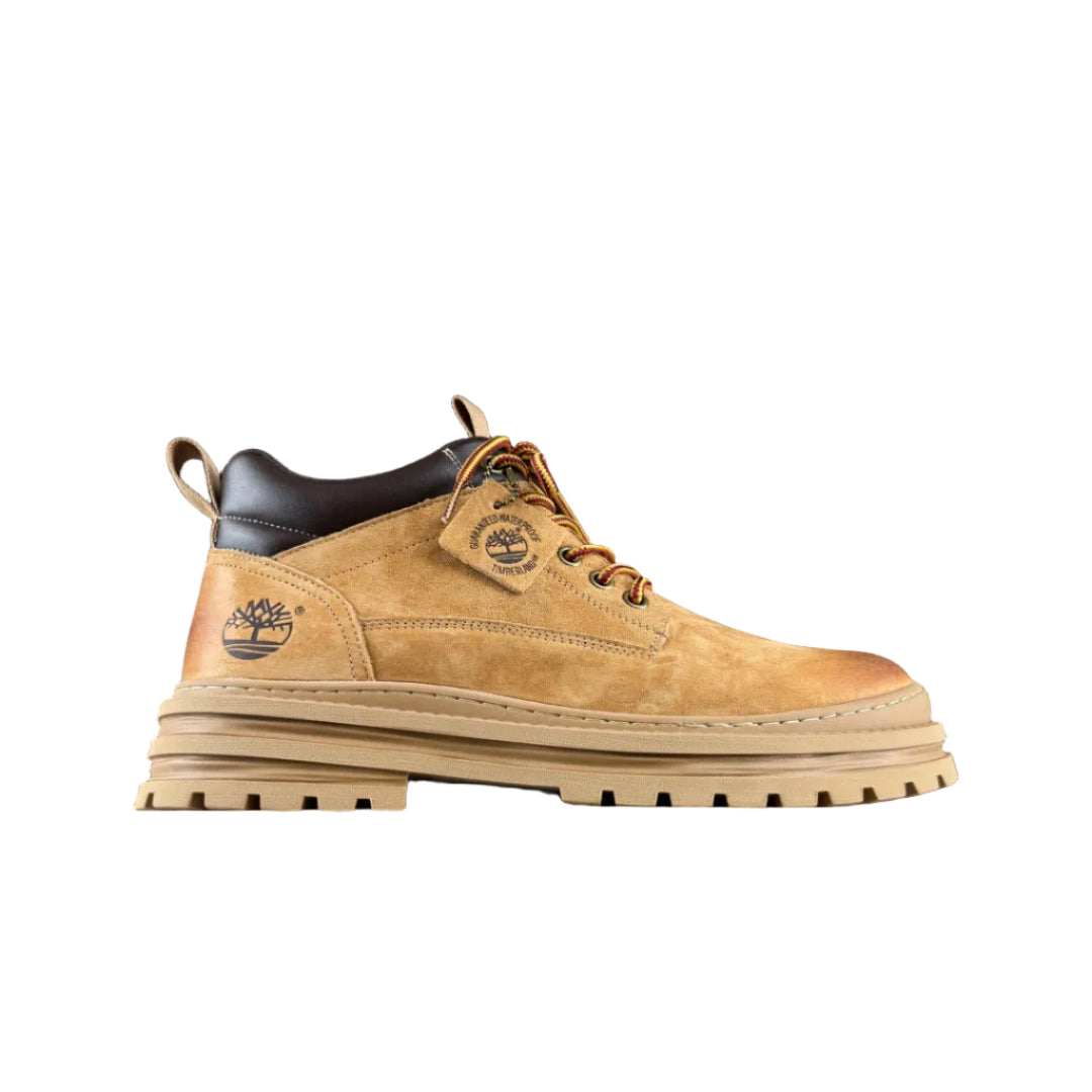 Timberland Low Boots Wheat and Dark Brown