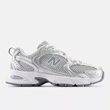 NEW BALANCE 530 GREY MATTER with SILVER METALLIC and DIGITAL MIST