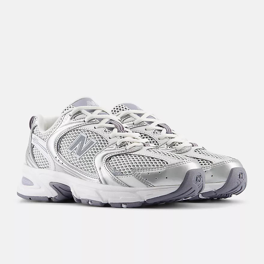 NEW BALANCE 530 GREY MATTER with SILVER METALLIC and DIGITAL MIST