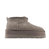 UGG Classic Mini Platform Boot Charcoal