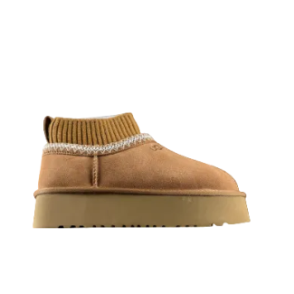 UGG Tazz Knit Platform Chestnut